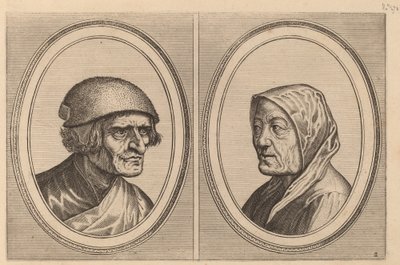 "Beleefde Goossen" und "Prijne Lecker-tants" von Johannes and Lucas van Doetechum after Pieter Bruegel the Elder