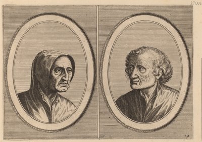 "Erlijcke Lyn" und "Snoepighe Steeve" von Johannes and Lucas van Doetechum after Pieter Bruegel the Elder