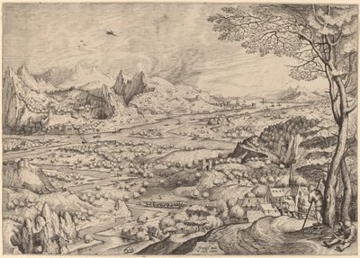 Rustikale Sorgen von Johannes and Lucas van Doetechum after Pieter Bruegel the Elder