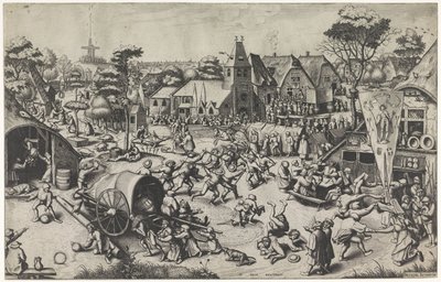 Kirmes von St. Georg von Johannes of Lucas van Doetechum