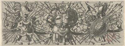 Zwei Brustpanzer von Johannes of Lucas van Doetechum