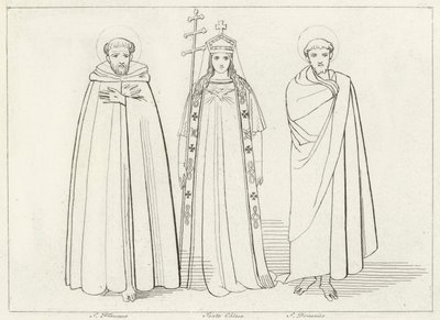 Die Kirche, Paradies, Gesang 11 (Gravur) von John (after) Flaxman