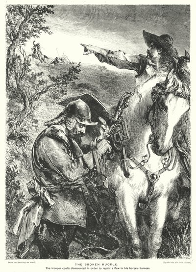 Die gebrochene Schnalle von John (after) Gilbert