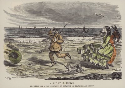 Ein bisschen Wind von John (after) Leech