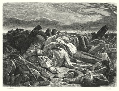 Lord Byrons Childe Harold, Canto III, Strophe 28 von John (after) Tenniel