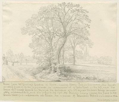 Lichfield - Blick über den Stowe Pool von John Allport