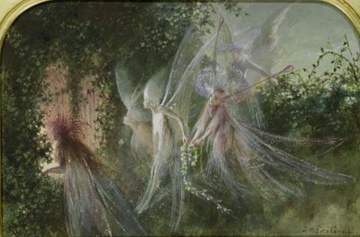 Feen am Fenster, ca. 1864 von John Anster Fitzgerald