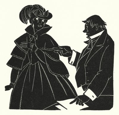 Illustration für Madame Bovary von Gustave Flaubert von John Austen