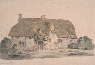 Reetgedecktes Cottage in der Nähe von Henley von John Baverstock Knight