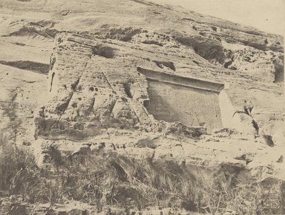 Ibsamboul, Stele rechts vom Hathor-Tempel von John Beasly Greene