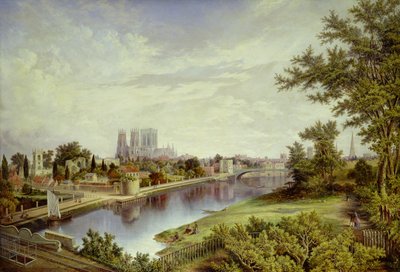 York von der Scarborough Railway Bridge von John Bell
