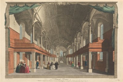 St Clement Danes von John Boydell