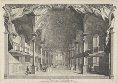 St. Martin-in-the-Fields von John Boydell