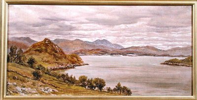 Blick aus Loch Corrie, 27. August 1885 von John Brett