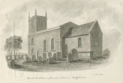 Cauldon Kirche von John Buckler