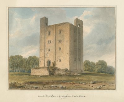 Hedingham Castle, Essex von John Buckler
