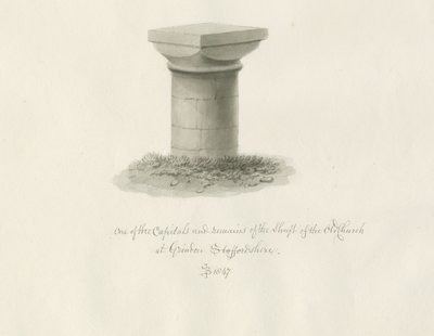 Grindon Kirche von John Buckler