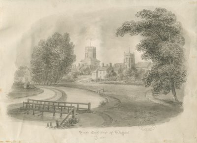 Stafford - Südostansicht von John Buckler
