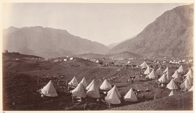 Shergai Heights Blick auf Ali Musjid, um 1878 von John Burke