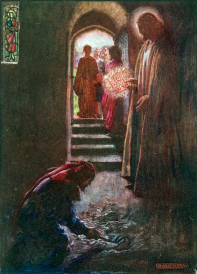 Der Mann mit dem Mistrechen von John Byam Liston Shaw