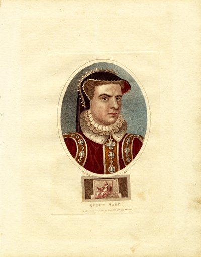 Porträt von Königin Maria I. von England von John Chapman