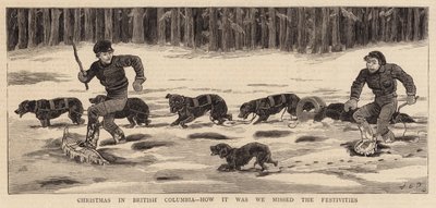 Weihnachten in British Columbia, wie wir die Festlichkeiten verpasst haben von John Charles Dollman