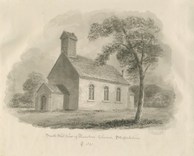 Stafford - Marston-Kapelle von John Chessell Buckler