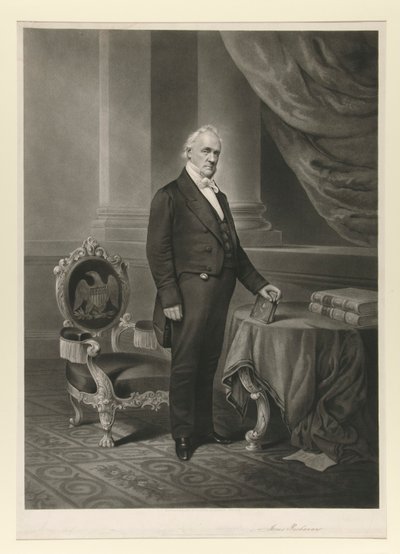James Buchanan (Faksimile-Unterschrift) von John Chester Buttre