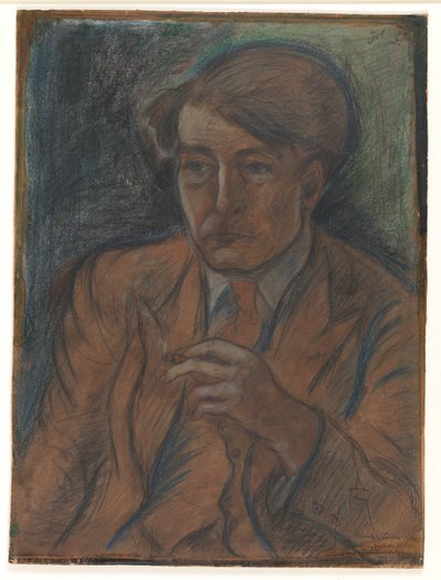 Vorstudie zum Porträt des Malers und Grafikers Søren Hjorth Nielsen von John Christensen