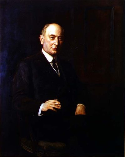 Porträt von Sir Landon Ronald von John Collier