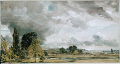Ansicht von Salisbury, aus der Bibliothek von Archidiakon Fishers Haus von John Constable