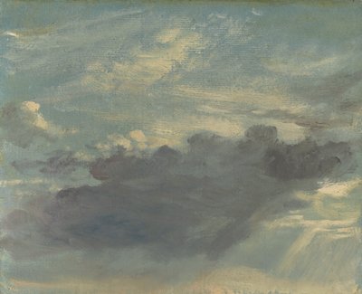Wolkenstudie, ca. 1821-22 von John Constable