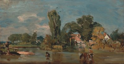 Flatford Mühle von John Constable