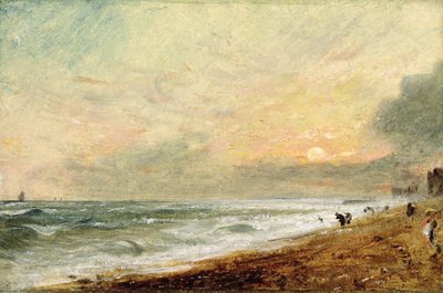 Hove Beach, ca. 1824 von John Constable