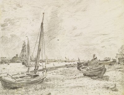 Schiffe auf der Themse von John Constable