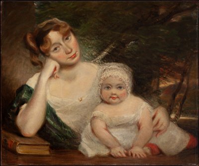 Sophia Lloyd und Kind von John Constable