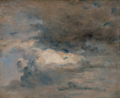 Studie von Wolken - Abend, 31. August 1822 von John Constable