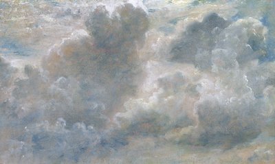Studie von Kumuluswolken, 1822 von John Constable