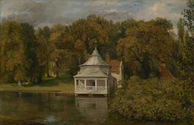 Die Quartiere hinter Alresford Hall von John Constable