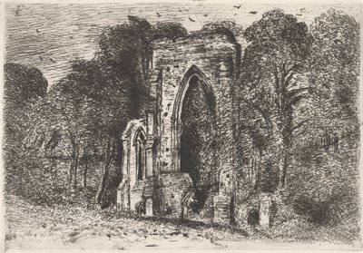 Die Ruinen der Netley Abbey von John Constable
