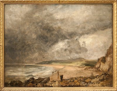 Weymouth Bay, herannahender Sturm von John Constable