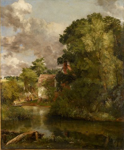 Willy Lotts Haus vom Stour Das Tal Bauernhof, ca. 1816-1818 von John Constable