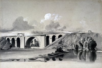 Sherbourne Viadukt, bei Coventry, 27. Juli 1837 von John Cooke Bourne