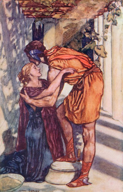 Perseus begann sofort sein großes Abenteuer von John Copley