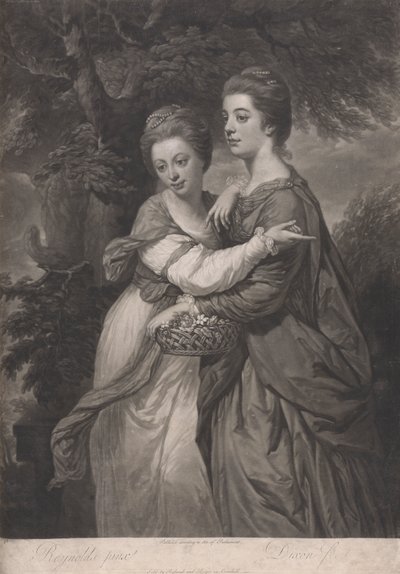 Elizabeth und Emma Crewe von John Dixon