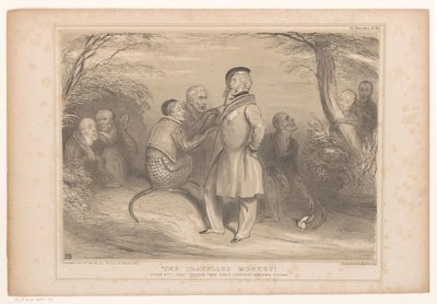 Lord Palmerston im Land der Affen (HB Skizzen) von John Doyle