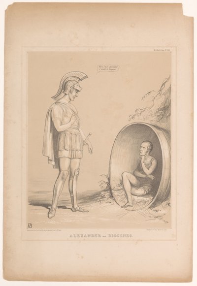 Karikatur mit Sir Robert Peel von John Doyle