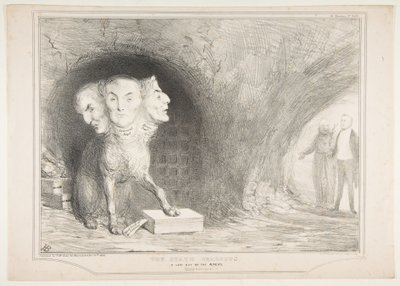 Der Staats-Zerberus, Ein Blatt aus der Äneis, frei übersetzt, 11. Dezember 1834 von John Doyle