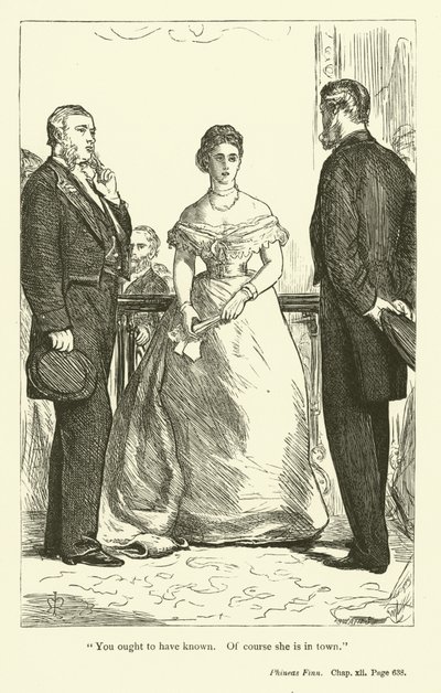 Illustration für Phineas Finn von Anthony Trollope von John Everett Millais