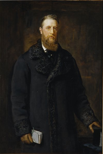 Spencer Compton Cavendish, Marquess of Hartington, später 8. Duke of Devonshire von John Everett Millais